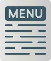 Menu Vector Icon Design