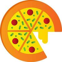 Pizza Vector Icon Design