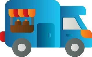 Food Truck Vector Icon Design