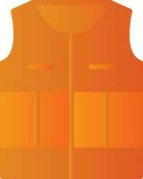 Life Jacket Vector Icon Design