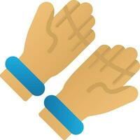 Gloves Vector Icon Design