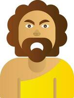 Caveman Vector Icon Design