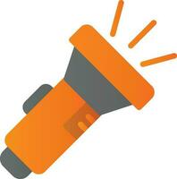 Flashlight Vector Icon Design