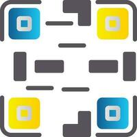 Qr Code Vector Icon Design