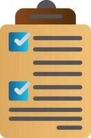 Checklist Vector Icon Design