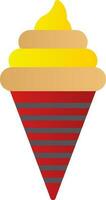 Ice Cream Vector Icon Design