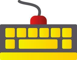 diseño de icono de vector de teclado