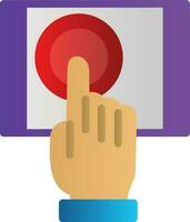 Touch Screen Vector Icon Design