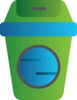 Trash Can Vector Icon Design