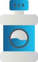 Mouthwash Vector Icon Design