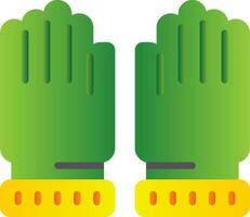 guantes, vector, icono, diseño vector