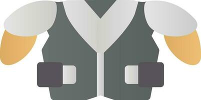 Shoulder Pads Vector Icon Design