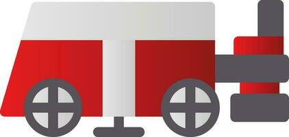 Ice Resurfacer Vector Icon Design