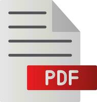 Pdf Vector Icon Design