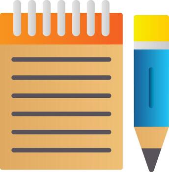 Notes Vector Icon Design