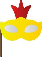 Carnival Mask Vector Icon Design