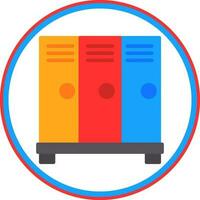 Locker Vector Icon Design