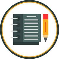 Sketchbook Vector Icon Design