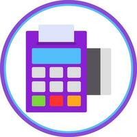 Pos Terminal Vector Icon Design