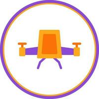 Air Taxi Vector Icon Design