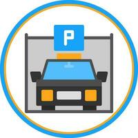 Parking Vector Icon Design