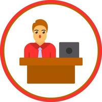 Boss Vector Icon Design