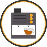 Coffee Machine Vector Icon Design