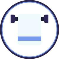 Towel Rack Vector Icon Design