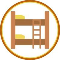 Bunk Vector Icon Design