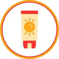 Sunblock Vector Icon Design