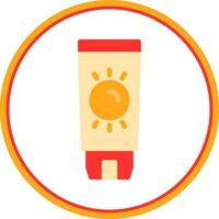 Sunblock Vector Icon Design