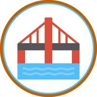 diseño de icono de vector de puente