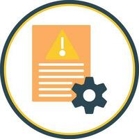 Risk Management Vector Icon Design