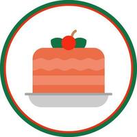 Cake Vector Icon Design
