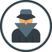 diseño de icono de vector de detective