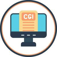 Cgi Vector Icon Design