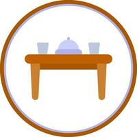 diseño de icono de vector de mesa