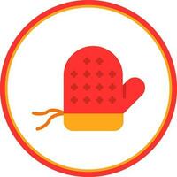 Oven Mitts Vector Icon Design