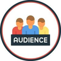 Audience Vector Icon Design