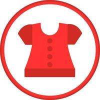 Blouse Vector Icon Design