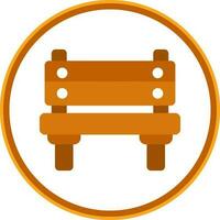 Bench Vector Icon Design