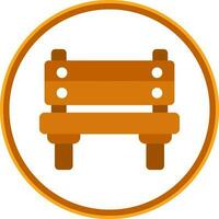 Bench Vector Icon Design