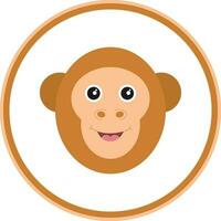 Monkey Vector Icon Design