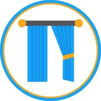 Curtain Vector Icon Design