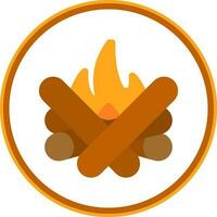 Bonfire Vector Icon Design