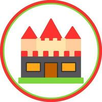 Castle Vector Icon Design