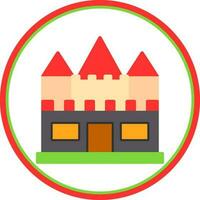 Castle Vector Icon Design