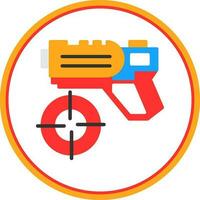 Shooting Game Vector Icon Design