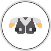 Shoulder Pads Vector Icon Design