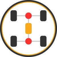 Undercarriage Vector Icon Design